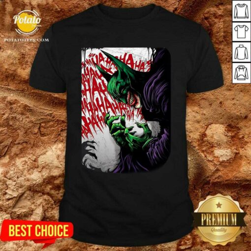 Premium The Joker Batman On Behance Ha Ha Ha Shirt