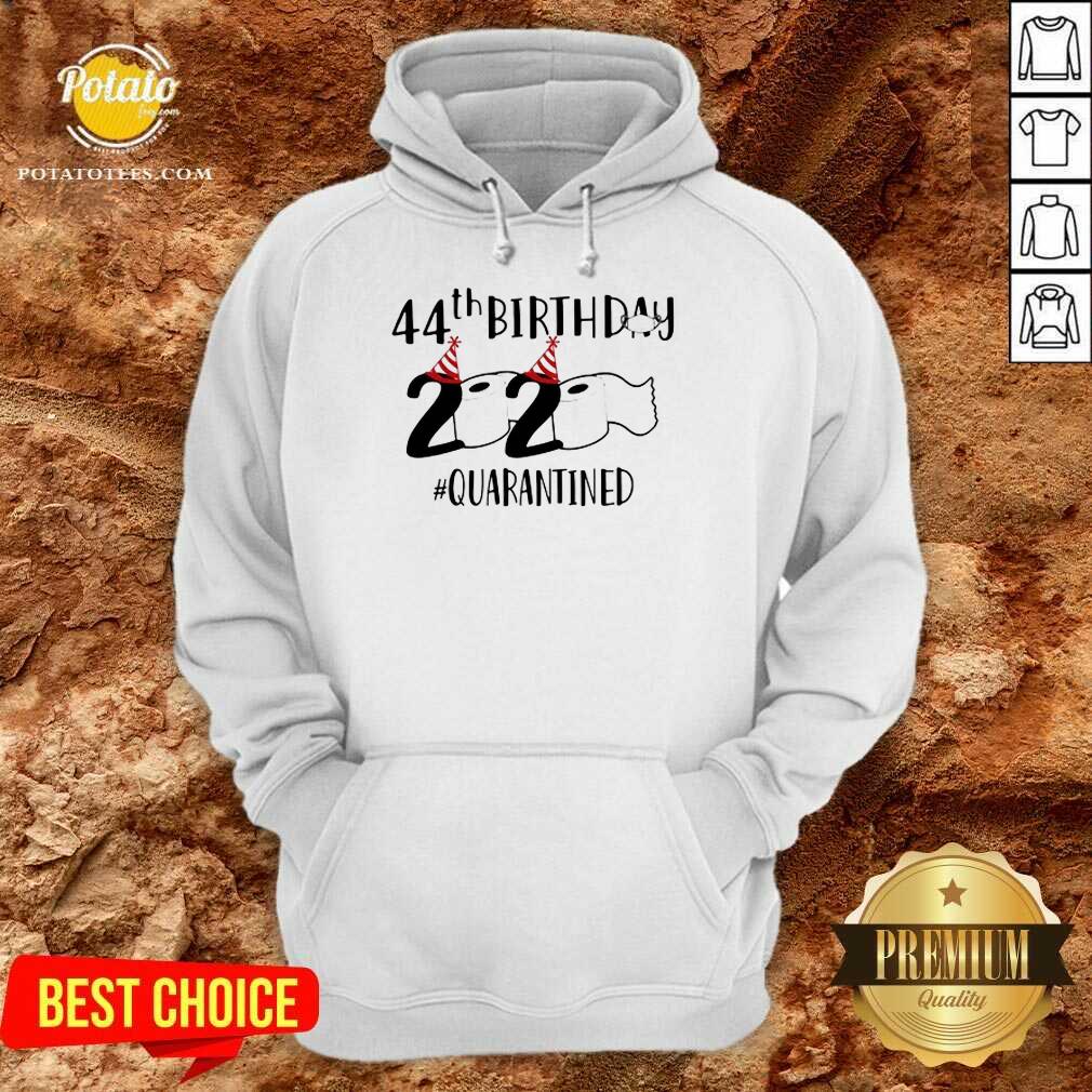 Pretty 44th Birthday 2020 Quarantined Coronavirus Shirt Pretty 44th Birthday 2020 Quarantined Coronavirus Shirt