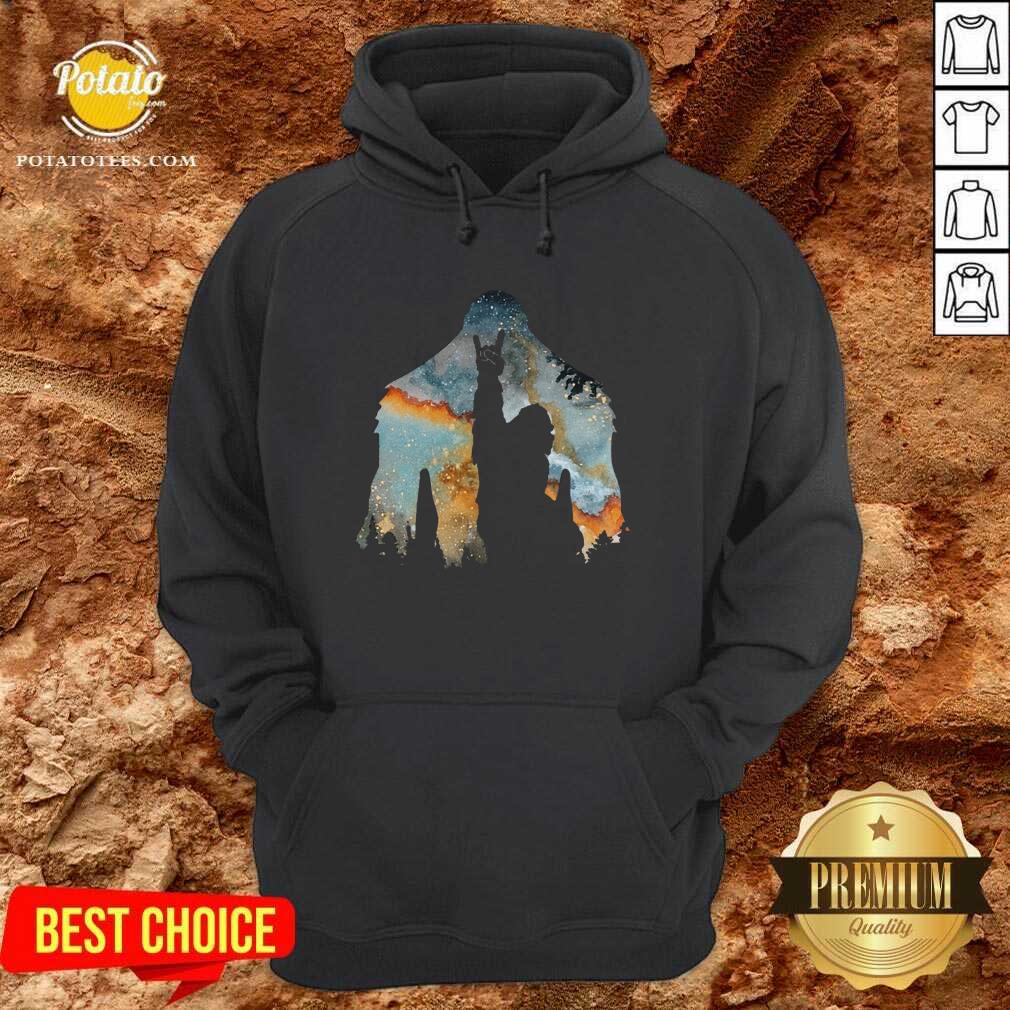 Pretty Bigfoot Rock And Roll Shirt Pretty Bigfoot Rock And Roll Shirt