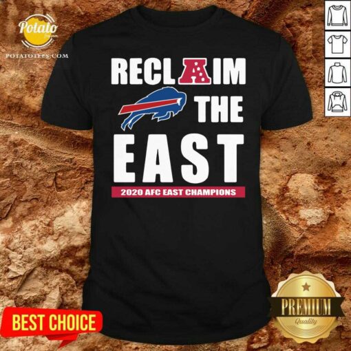 Pretty Buffalo Bills Reclaim The East 2020 AFC East Champions Shirt
