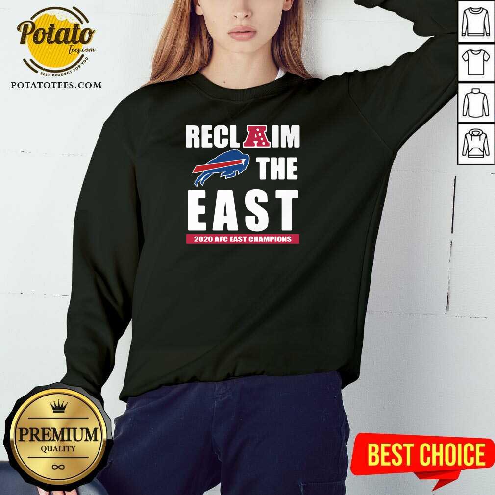 Pretty Buffalo Bills Reclaim The East 2020 AFC East Champions Shirt Pretty Buffalo Bills Reclaim The East 2020 AFC East Champions Shirt