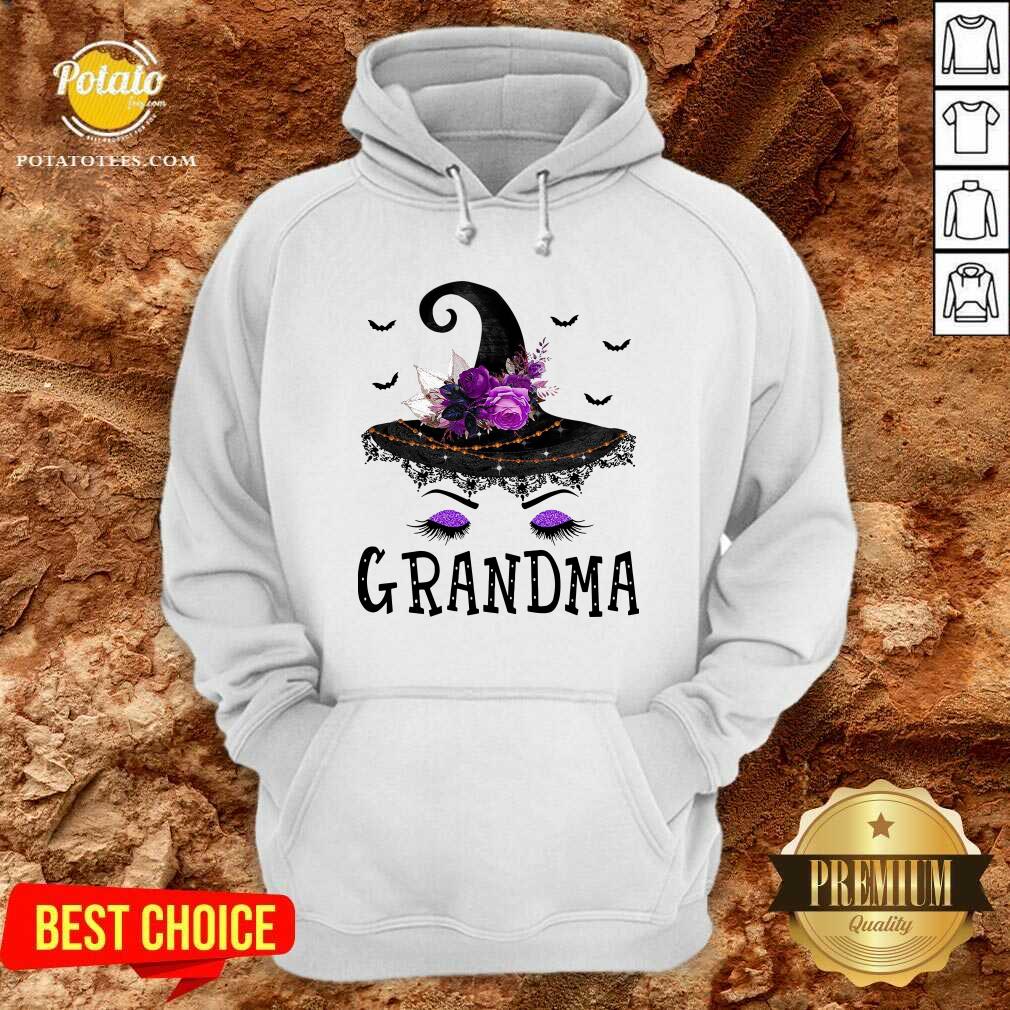 Pretty Grandma Witch Hat Halloween Shirt Pretty Grandma Witch Hat Halloween Shirt