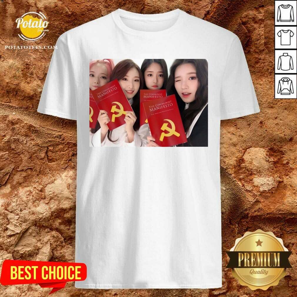 Pretty Loona Girl Group The Communist Manifesto T-Shirt Pretty Loona Girl Group The Communist Manifesto T-Shirt