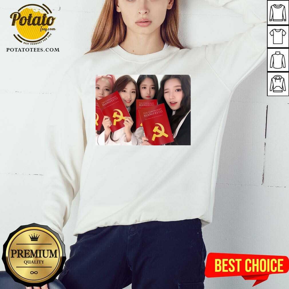 Pretty Loona Girl Group The Communist Manifesto T-Shirt Pretty Loona Girl Group The Communist Manifesto T-Shirt