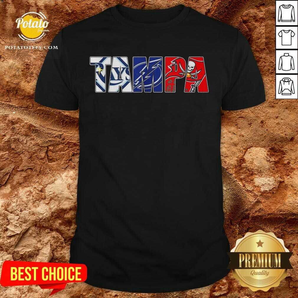 Pretty Tampa Bay Rays Tampa Bay Lightning And Tampa Bay Buccaneers Shirt Pretty Tampa Bay Rays Tampa Bay Lightning And Tampa Bay Buccaneers Shirt