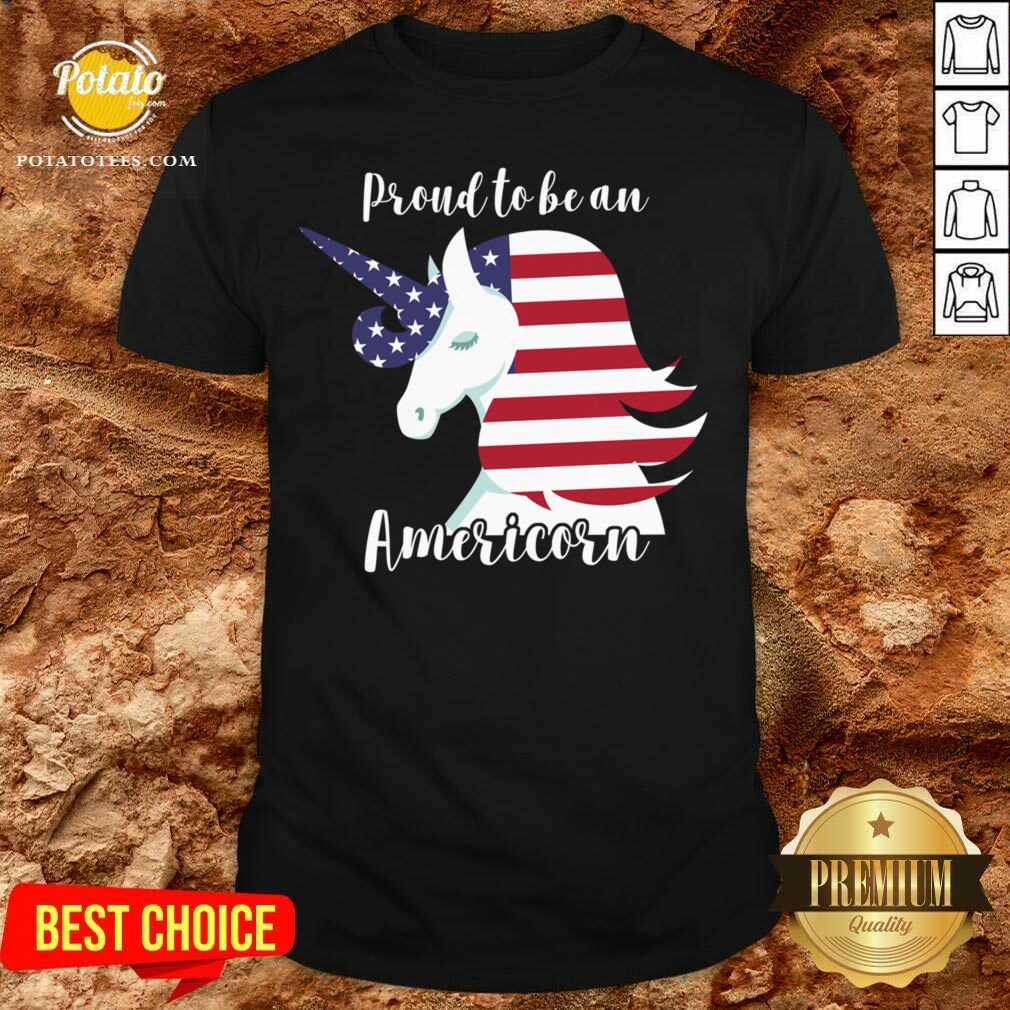 Proud To Be An Americon Unicorn Shirt Proud To Be An Americon Unicorn Shirt
