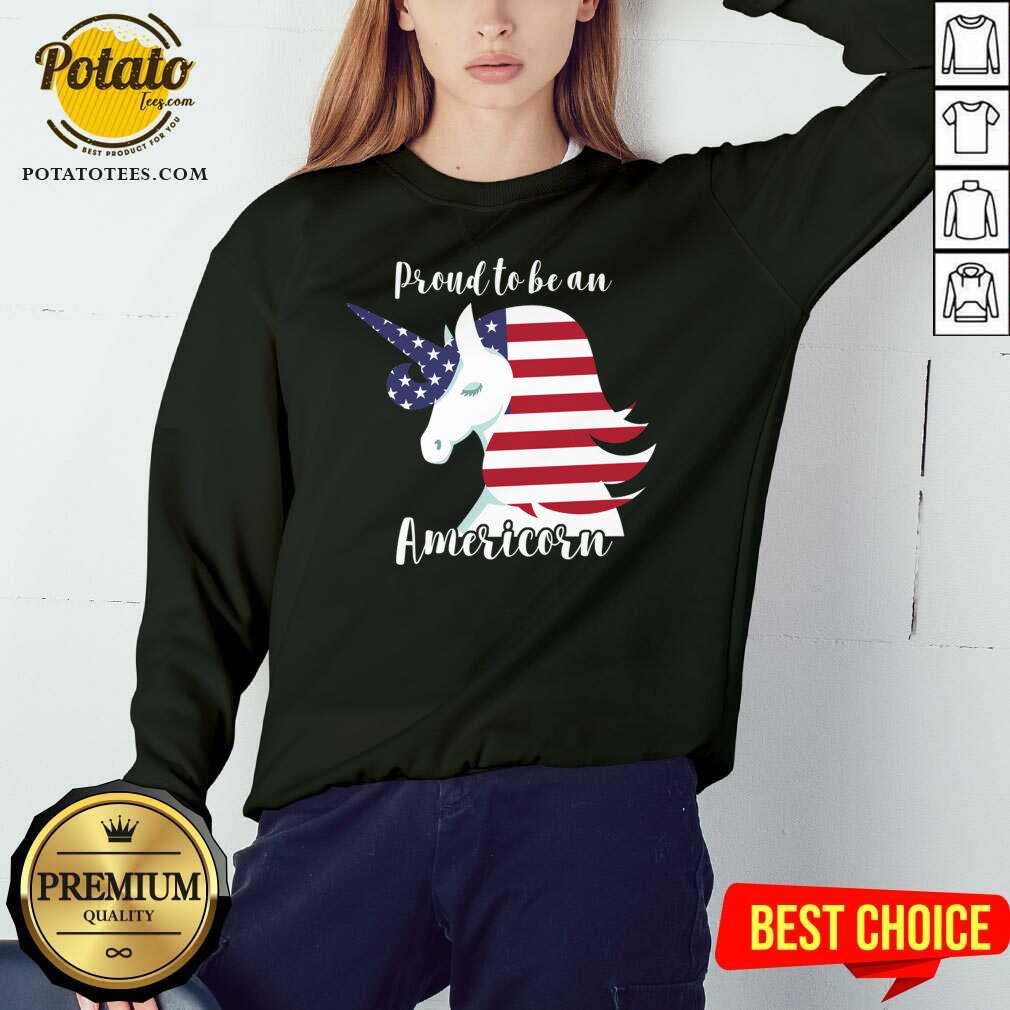Proud To Be An Americon Unicorn Shirt Proud To Be An Americon Unicorn Shirt