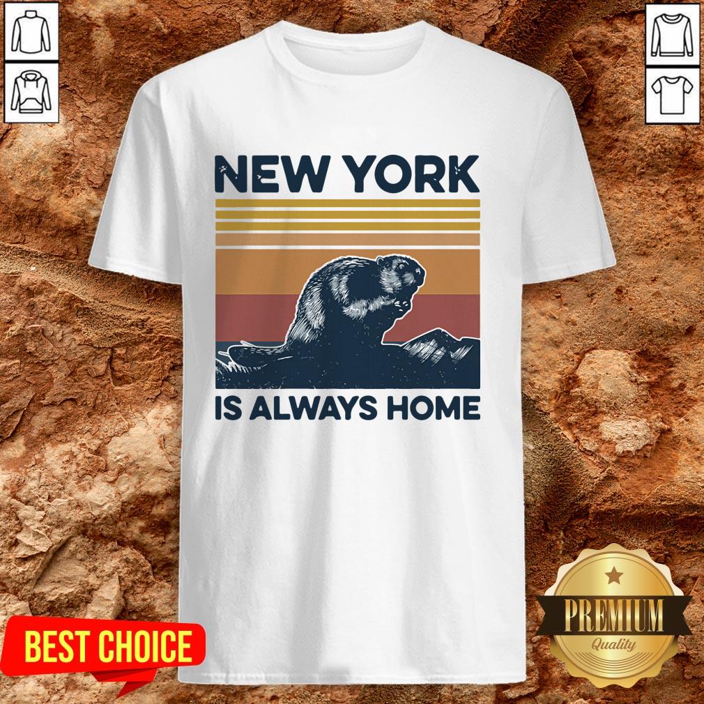 Raccoon New York Is Always Home Vintage Retro Shirt Raccoon New York Is Always Home Vintage Retro Shirt