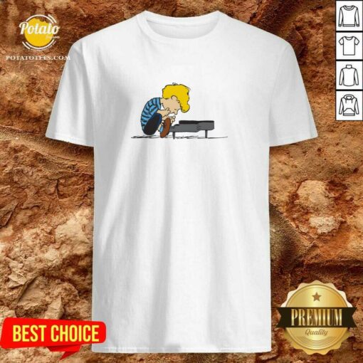 Schroeder Piano Adult T-shirt