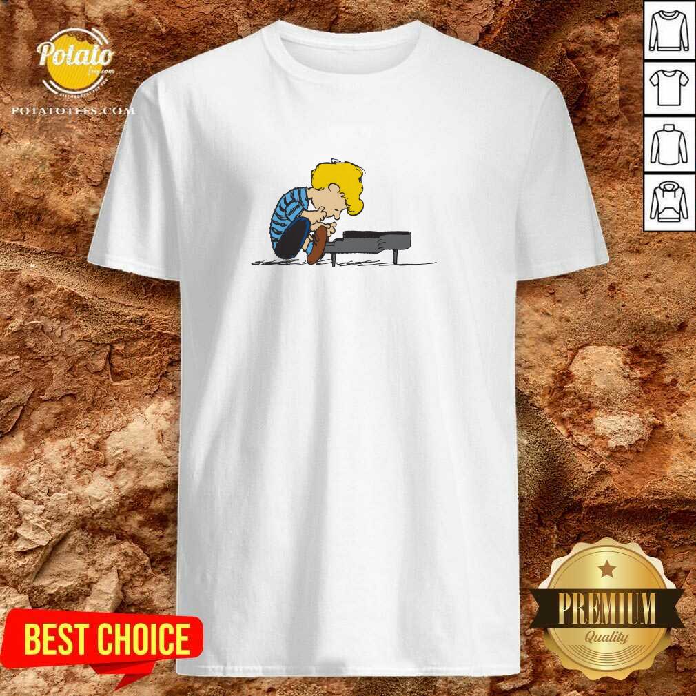 Schroeder Piano Adult T-shirt Schroeder Piano Adult T-shirt