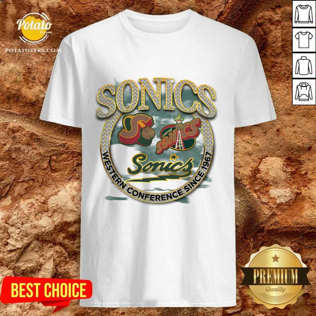 Seattle SuperSonics Hardwood Classics Vintage Soul Crown Jewels T-Shirt Seattle SuperSonics Hardwood Classics Vintage Soul Crown Jewels T-Shirt