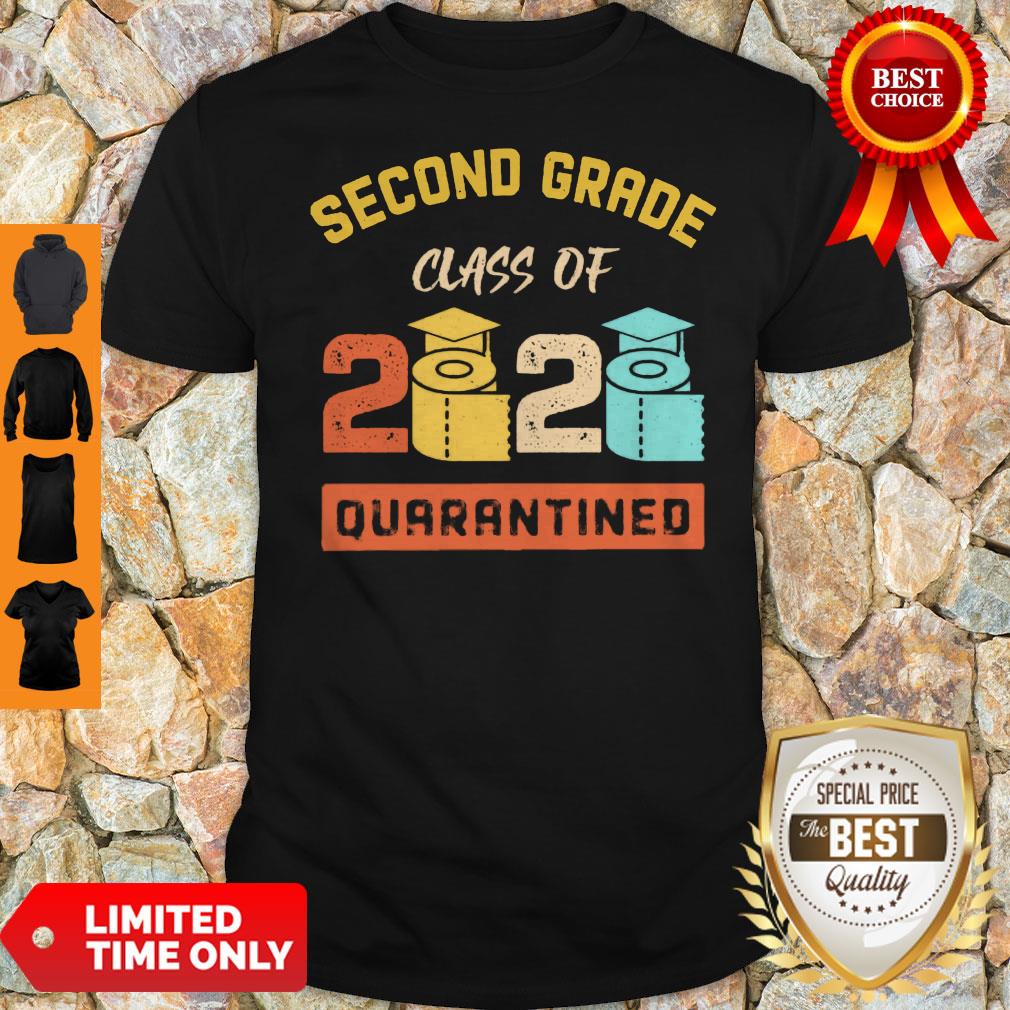 Second Grade Class Of 2020 Toilet Paper Quarantined Vintage Shirt Second Grade Class Of 2020 Toilet Paper Quarantined Vintage Shirt