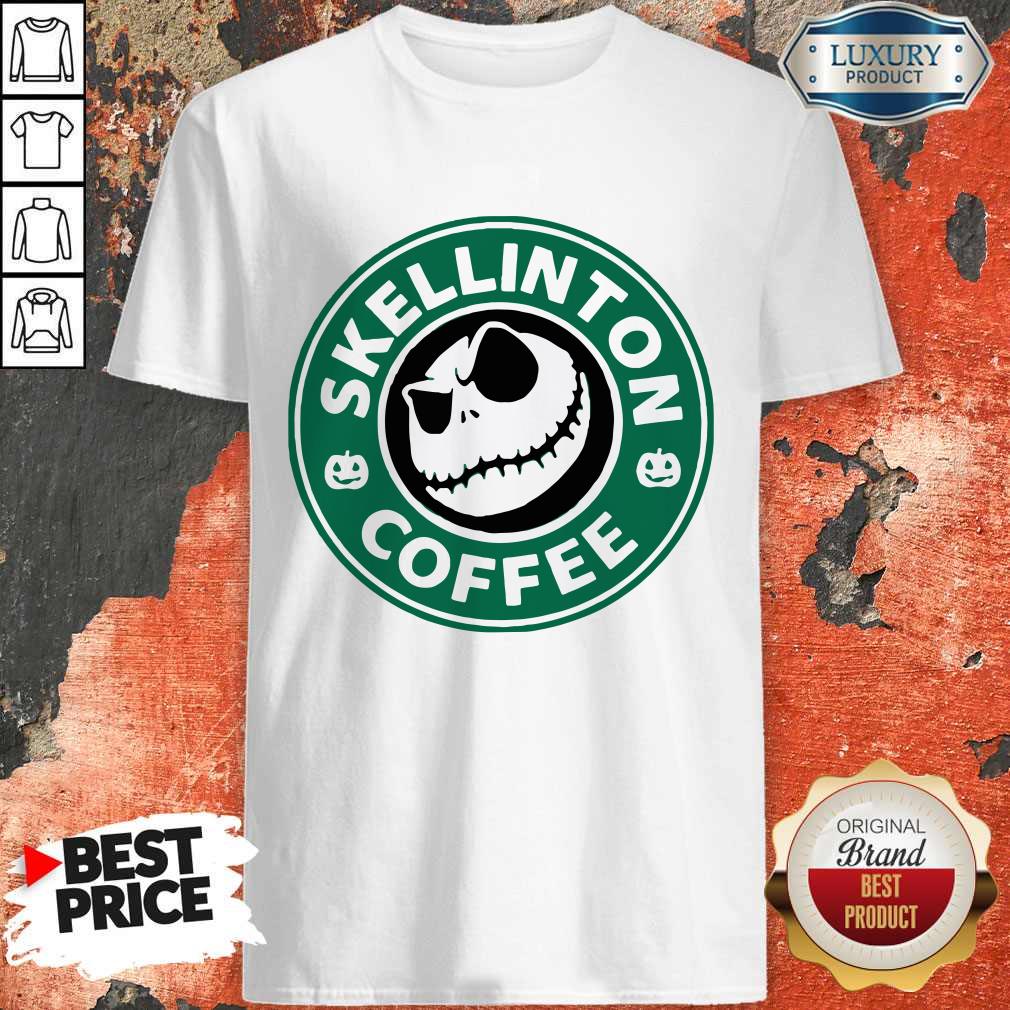 Skellington Coffee Shirt Skellington Coffee Shirt