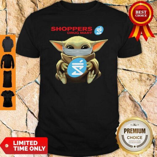 Star Wars Baby Yoda Hug Shoppers Drug Mart Mask Covid-19 Shirt