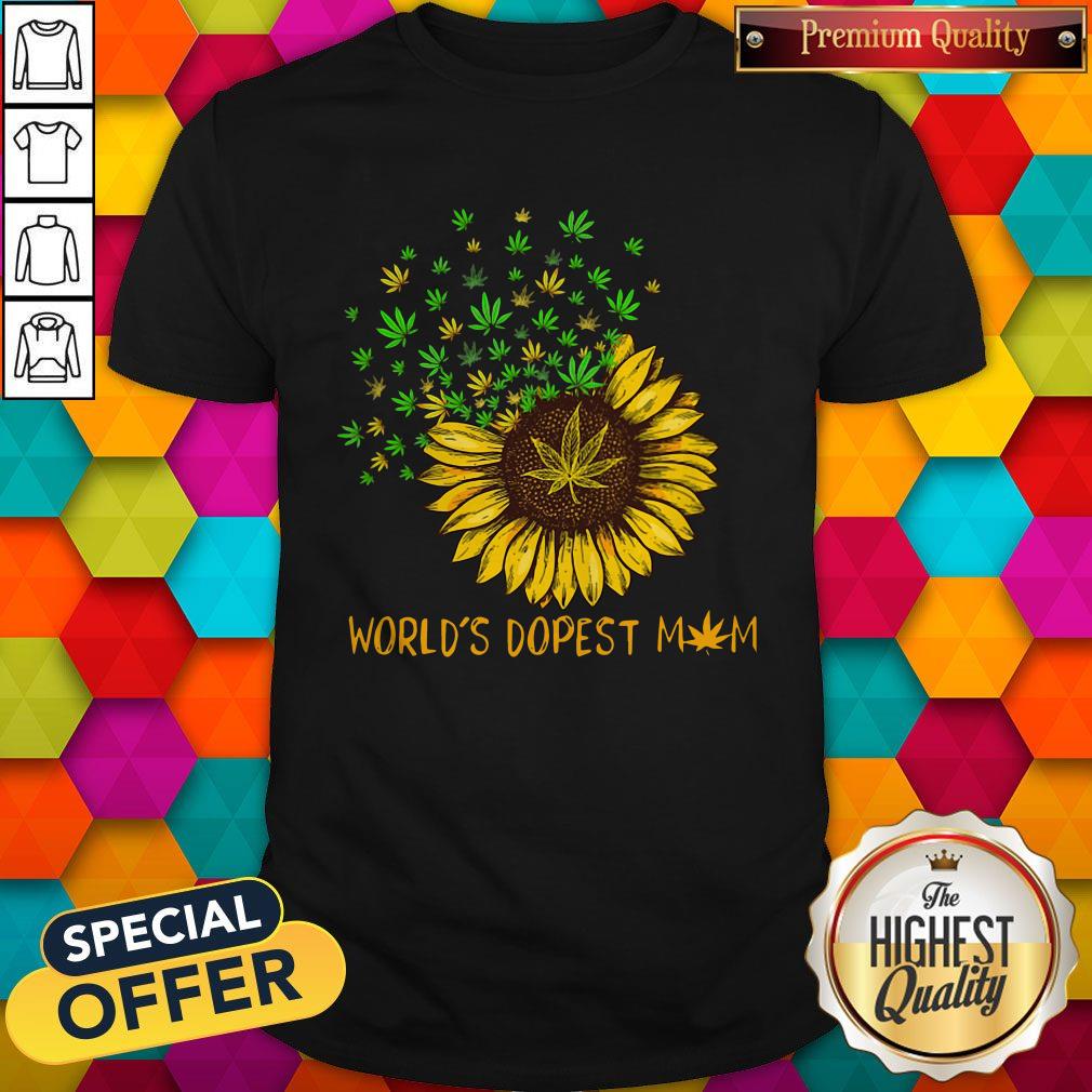 Sunflower World's Dopest Mom Shirt Sunflower World's Dopest Mom Shirt