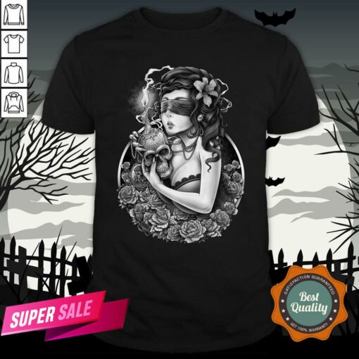 The Day Of Dead Winya Sugar Skull Dia De Muertos Shirt