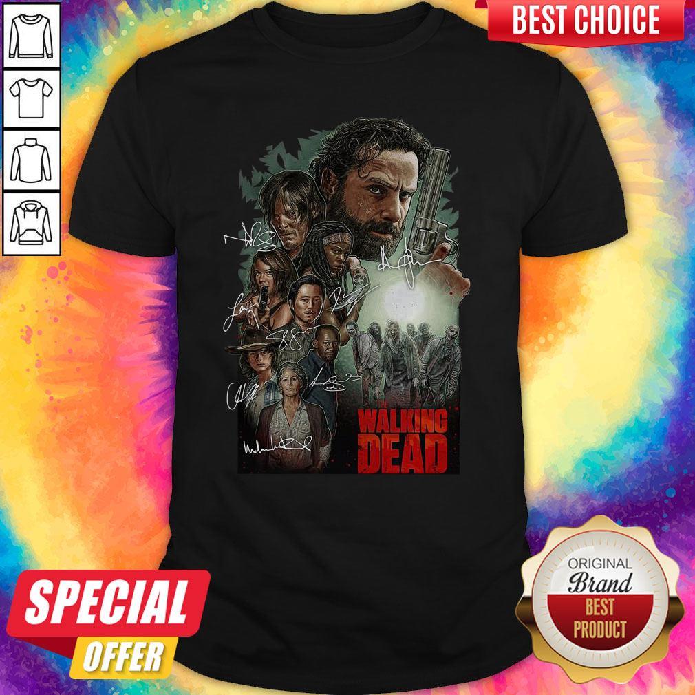 The Walking Dead Signatures Shirt The Walking Dead Signatures Shirt