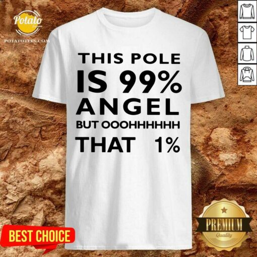 This Pole Is 99 Percent Angel But Oh That 1 Shirt
