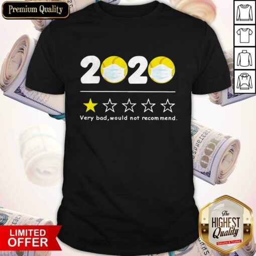 Top 2020 Very Bad Would Not Recommend Baseball Mask Shirt