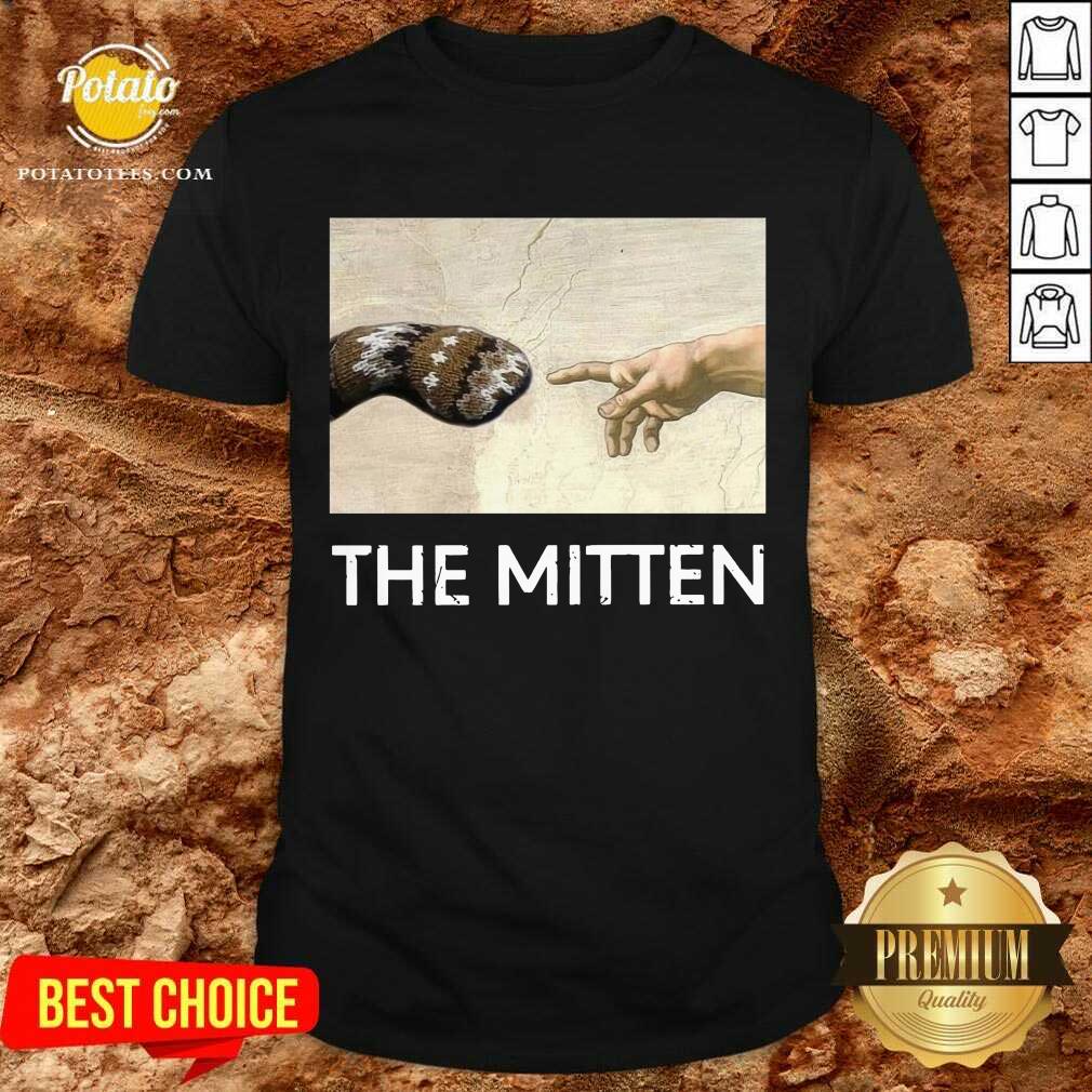 Top Bernie Sanders The Mitten Shirt Top Bernie Sanders The Mitten Shirt