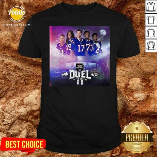Top Buffalo Bills Monday Night Football Duel In The Desert 2.0 Shirt
