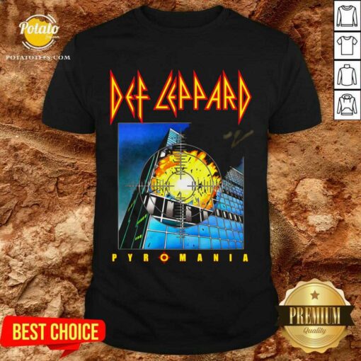 Top Def Leppard Pyromania Shirt