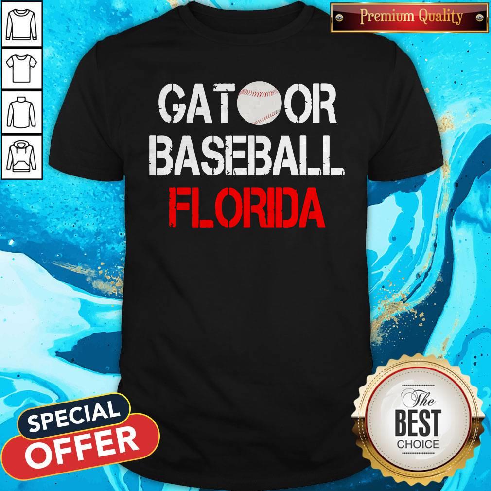 Top Gator Baseball Florida Shirt Top Gator Baseball Florida Shirt