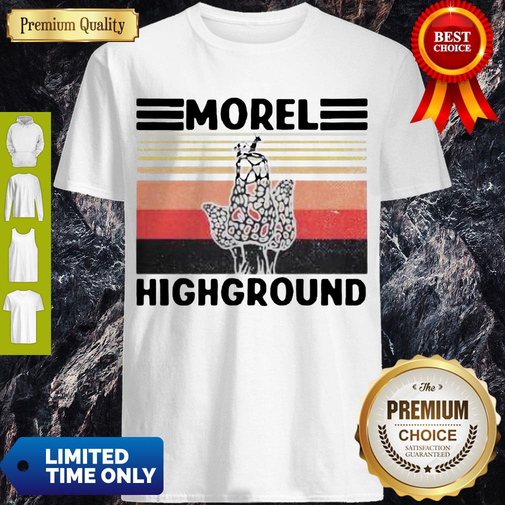 Top Mushroom Hunter Snail Morel Highground Vintage Shirt Top Mushroom Hunter Snail Morel Highground Vintage Shirt