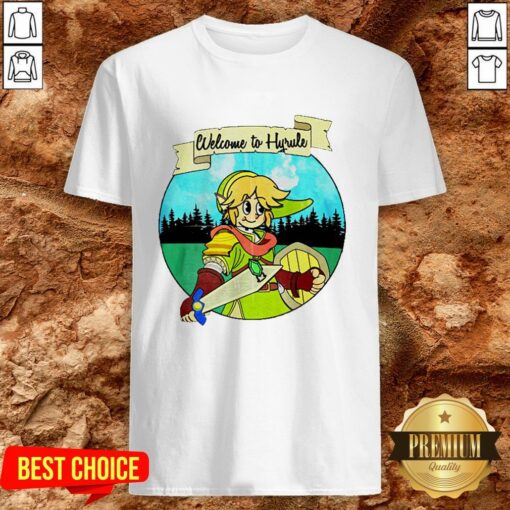 Top Welcome To Hyrule Cartoon Shirt