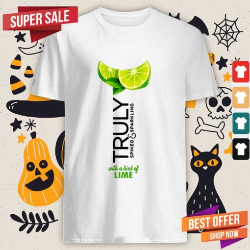Truly Hard Seltzer Lime Halloween Costume Shirt