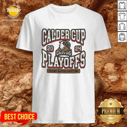 AHL Grand Rapids Griffins 2024 Calder Cup Playoffs T-Shirt
