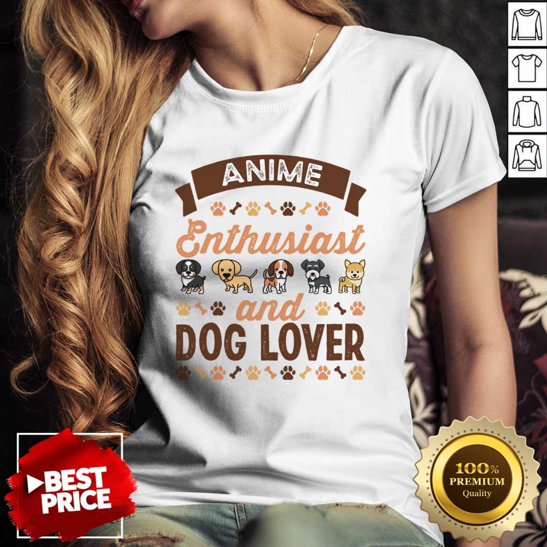 Anime Enthusiast And Dog Love Shirt Anime Enthusiast And Dog Love Shirt