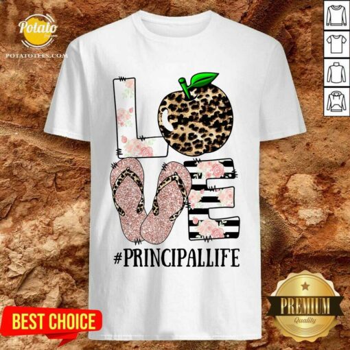Apple Leopard Love Principal Life Shirt