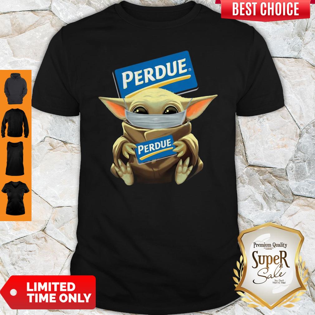 Awesome Baby Yoda Face Mask Perdue Shirt Awesome Baby Yoda Face Mask Perdue Shirt