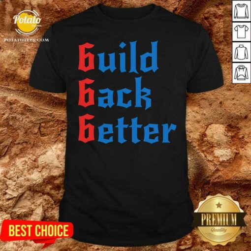 Awesome Build Back Better 666 Anti Globalist Shirt