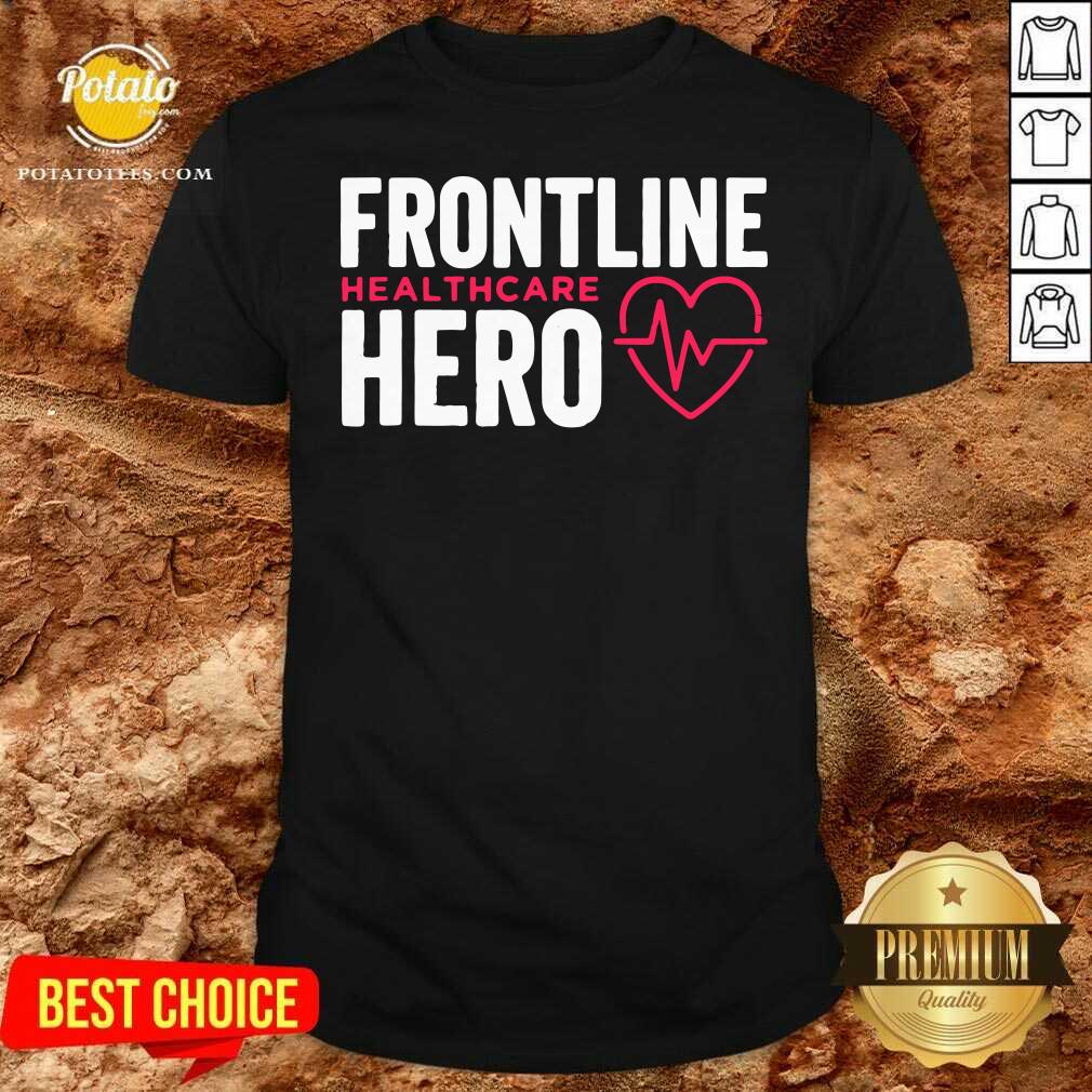 Awesome Frontline Hero Healthcare Worker Shirt Awesome Frontline Hero Healthcare Worker Shirt