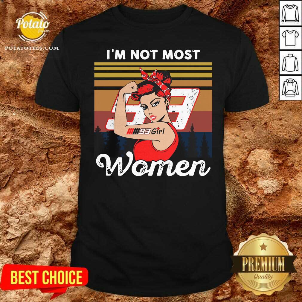 Awesome Strong Girl Mm93 Marc Marquez I’m Not Most Women Vintage Retro Shirt Awesome Strong Girl Mm93 Marc Marquez I’m Not Most Women Vintage Retro Shirt