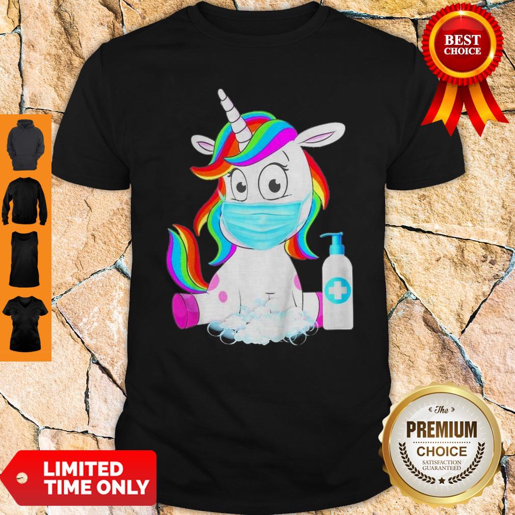Awesome Unicorn In Quarantined Shirt Awesome Unicorn In Quarantined Shirt