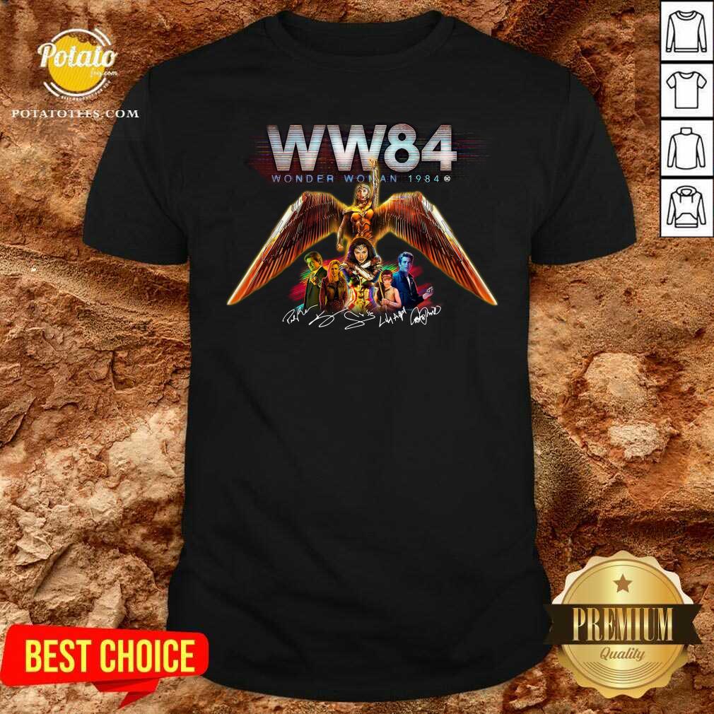 Awesome WW84 Wonder Woman 1984 Signatures Shirt Awesome WW84 Wonder Woman 1984 Signatures Shirt