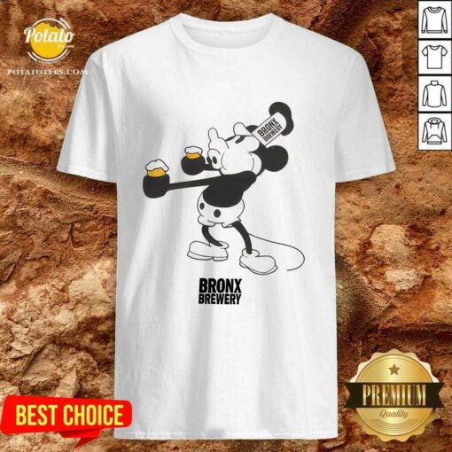 BXB Bronx Brewery Steamboat Willie T-shirt