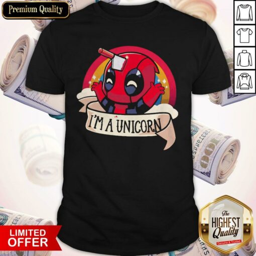 Baby Deadpool I’m A Unicorn Shirt
