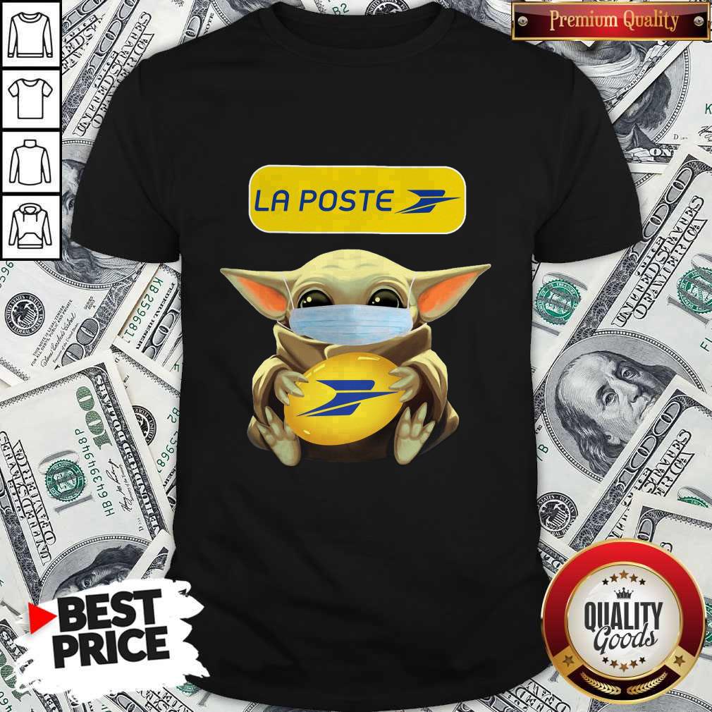 Baby Yoda Face Mask Hug La Poste Shirt Baby Yoda Face Mask Hug La Poste Shirt