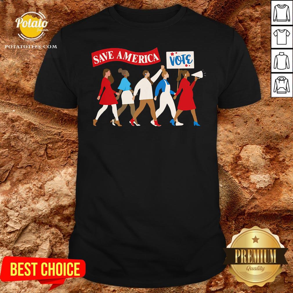 Beautiful Save America Vote Shirt Beautiful Save America Vote Shirt