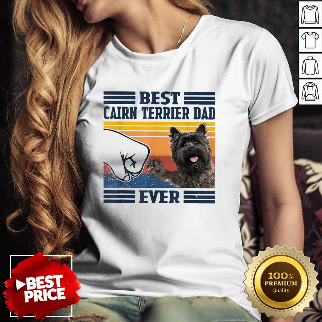 Best Cairn Terrier Dad Ever Vintage Shirt Best Cairn Terrier Dad Ever Vintage Shirt