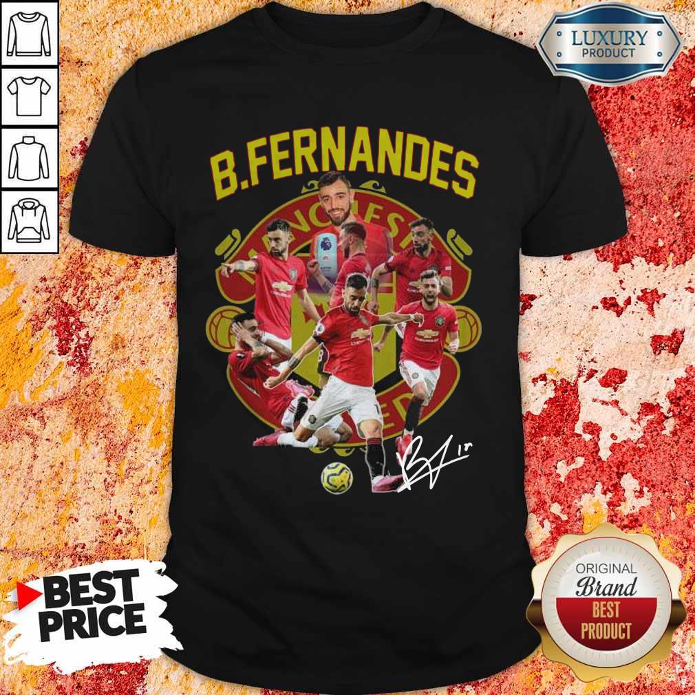 B.fernandes Manchester United Signature Shirt B.fernandes Manchester United Signature Shirt
