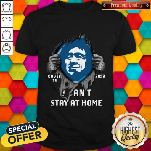 Blood Inside Me Alaska Airlines Covid 19 2020 I Can’t Stay At Home Shirt