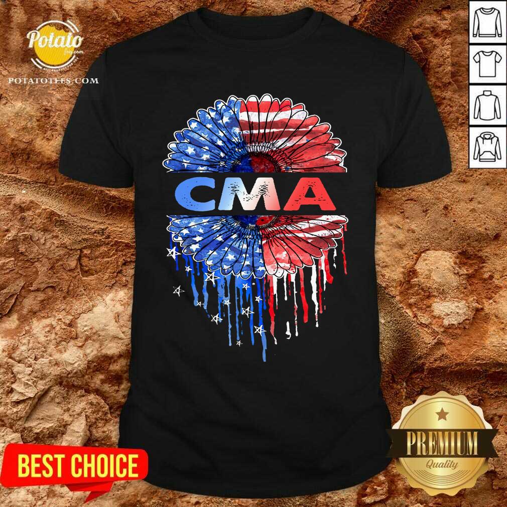 CMA Sunflower 4th Of July Shirt CMA Sunflower 4th Of July Shirt