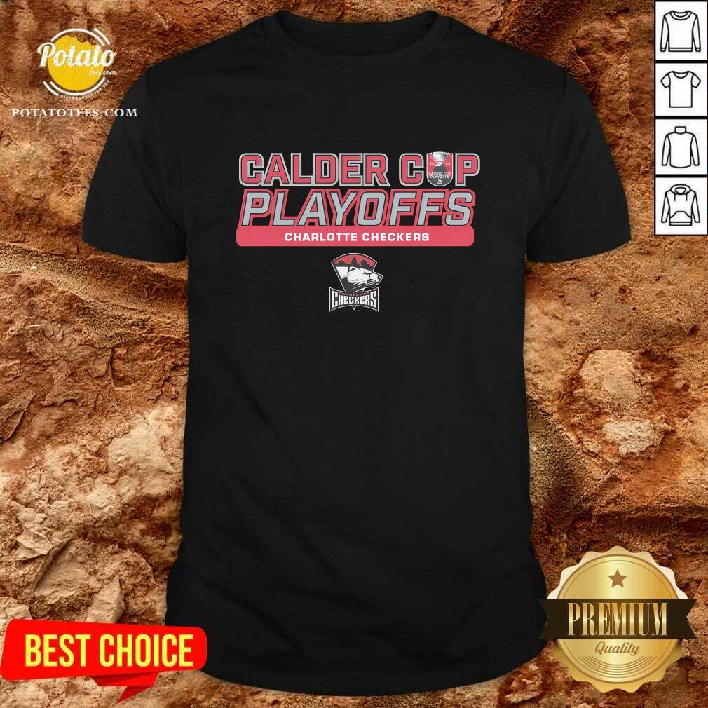 Charlotte Checkers 2024 Calder Cup Playoffs T-shirt Charlotte Checkers 2024 Calder Cup Playoffs T-shirt