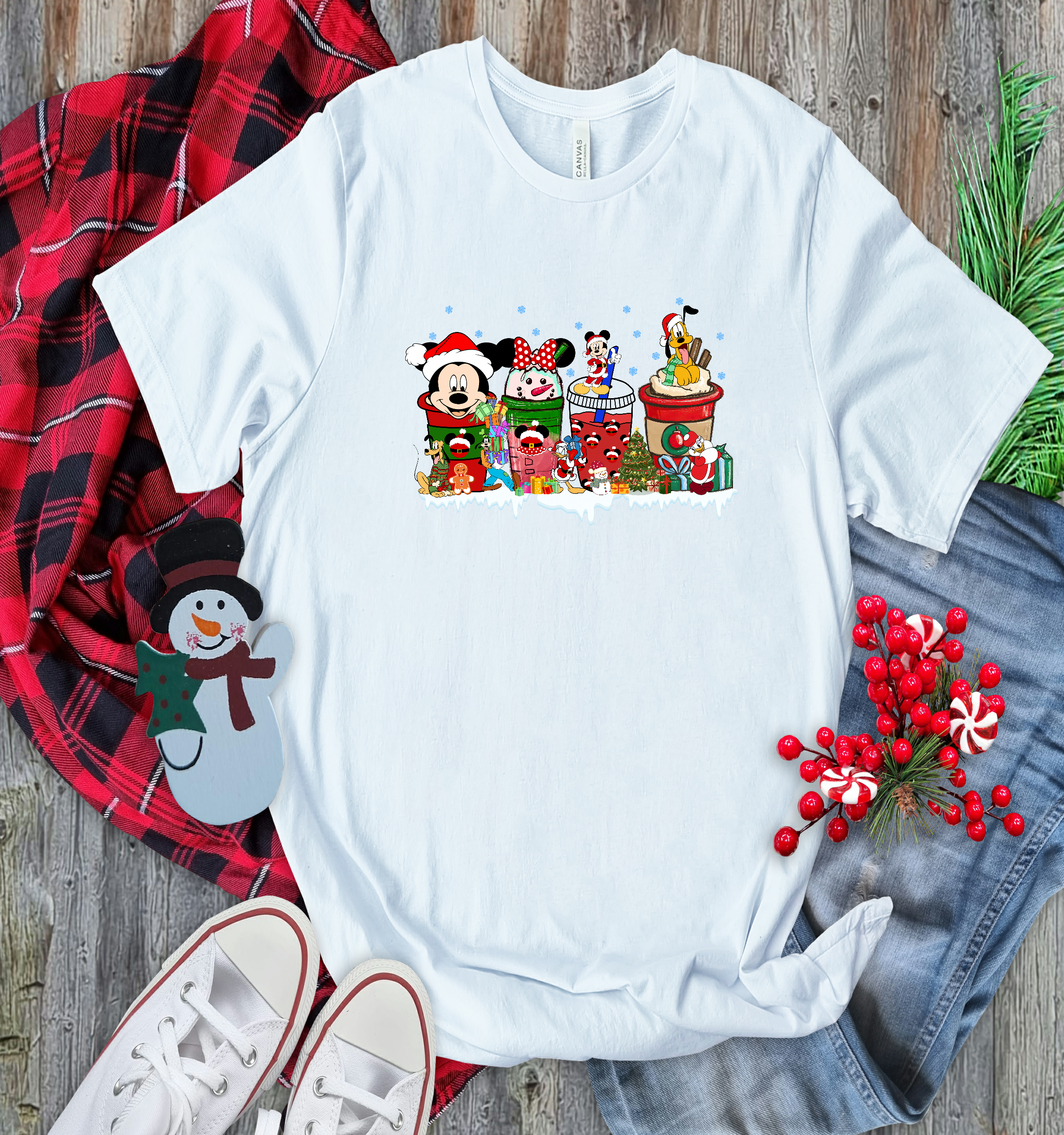 Christmas Disney Shirt Snacks Christmas Disney Shirt Snacks