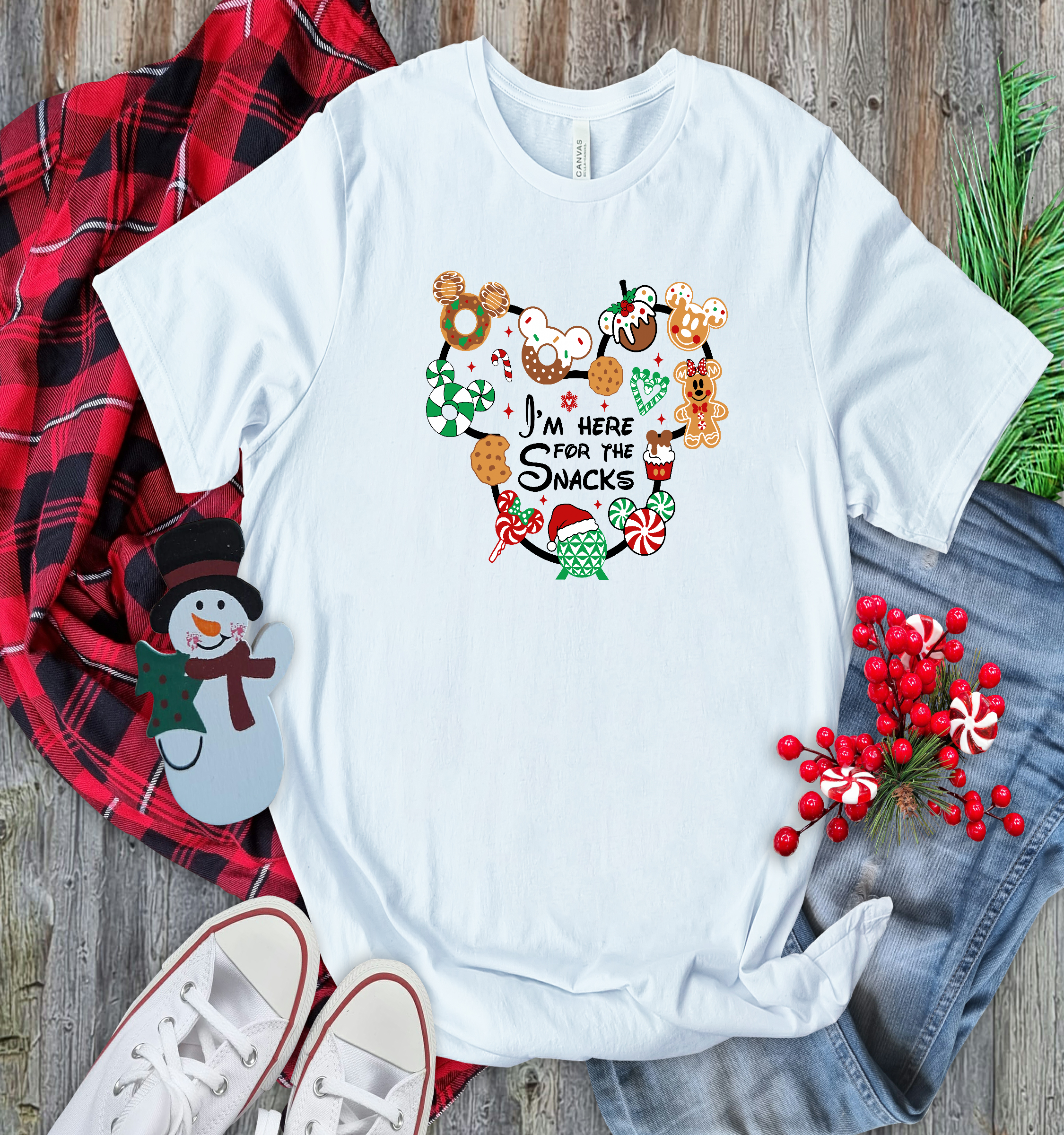 Christmas Shirts i'm here for the snack Christmas Shirts i'm here for the snack